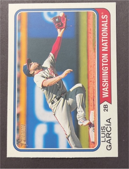 2023 Topps Heritage High Number #577 Luis Garcia — front