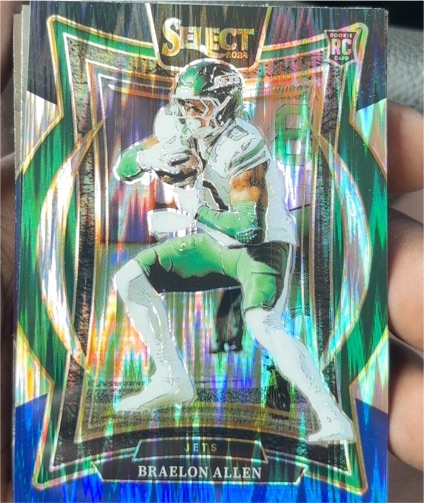 2024 Panini Select #10 Braelon Allen — front