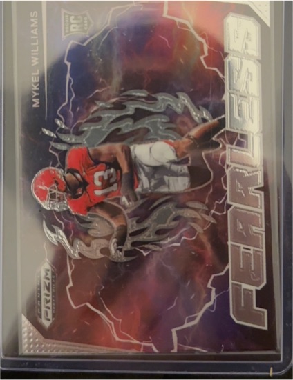 2025 Panini Prizm Draft Picks #F-MWS Mykel Williams Fearless — front