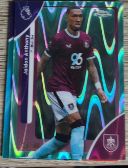 2026 Topps Chrome Premier League #54 Jaidon Anthony — front