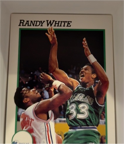 1991-92 NBA Hoops #353 Randy White — front