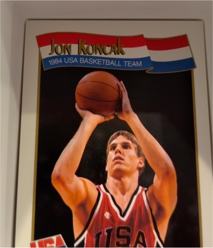 1991-92 NBA Hoops #560 Jon Koncak USA Basketball Team — front