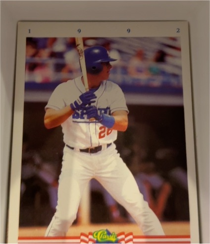 1992 Classic #1 Baseball Card — front