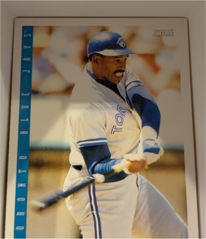 1993 Score Baseball #575 Joe Carter — front