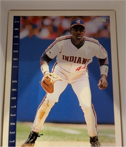 1994 Score #391 Cleveland Indians Player — front