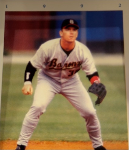 1992 Unknown Barons Baseball Card — front