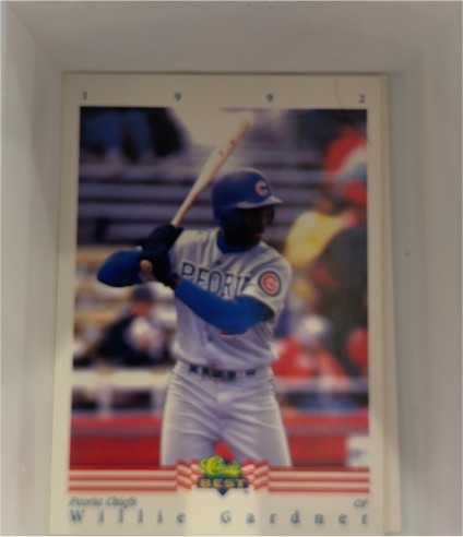 1992 Classic Best #220 Willie Gardner Peoria Chiefs — front