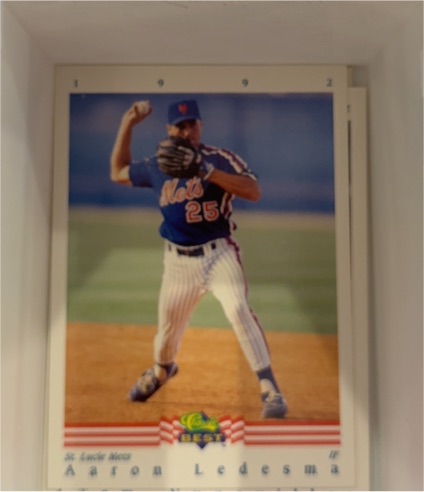 1992 Classic Best #275 Aaron Ledesma — front