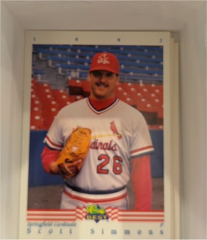 1992 Classic Best #271 Scott Simmons — front