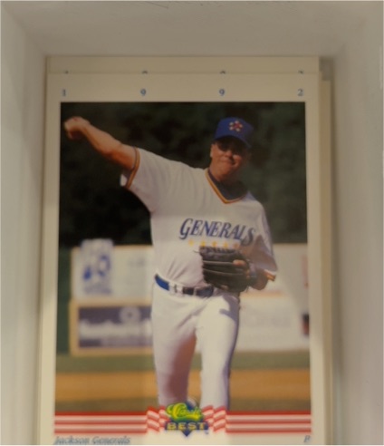 1992 Classic Best #1 Jackson Generals Pitcher — front
