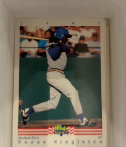 1992 Classic Best #285 Duane Singleton Stockton Ports — front