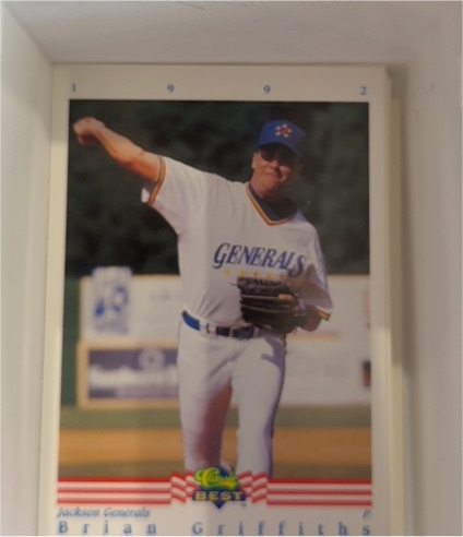 1992 Classic Best #324 Brian Griffiths Jackson Generals — front