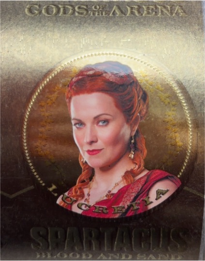 2009 Rittenhouse Spartacus Blood and Sand WB1 Lucretia — front