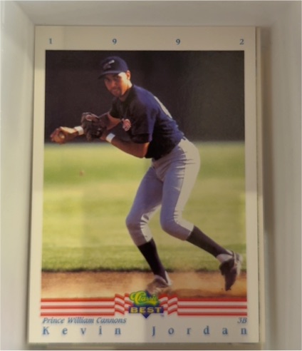 1992 Classic Best #223 Kevin Jordan — front