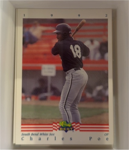 1992 Classic Best #261 Charles Poe — front