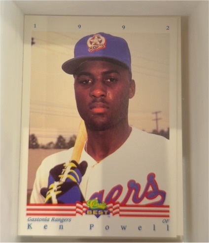 1992 Classic Best #112 Ken Powell — front