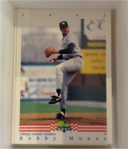 1992 Classic Best #6 Bobby Munoz — front