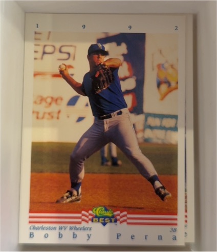 1992 Classic Best #56 Bobby Perna Charleston Wheelers — front
