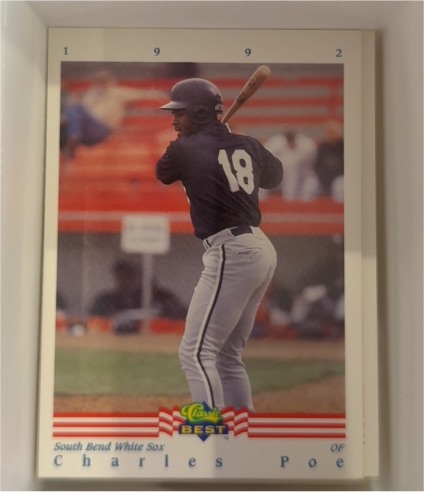 1992 Classic Best #261 Charles Poe — front