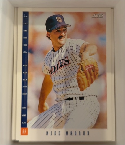 1993 Score #451 Mike Maddux — front