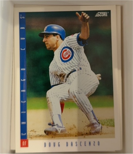 1993 Score #446 Doug Dascenzo — front