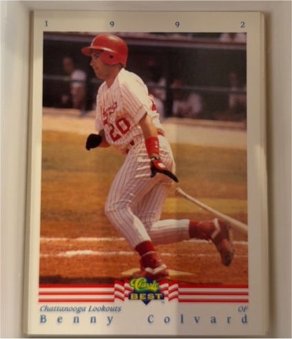 1992 Classic Best #69 Benny Colvard — front