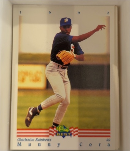 1992 Classic Best #53 Manny Cora Charleston Rainbows — front