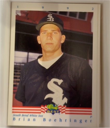 1992 Classic Best #258 Brian Boehringer — front