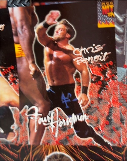 1999 Topps WCW/nWo Nitro #48 Chris Benoit — front