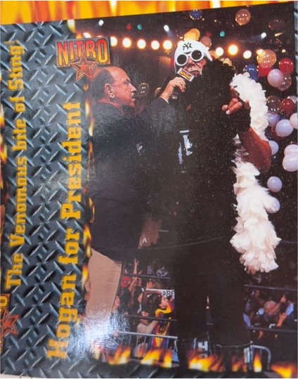 1999 Topps WCW nWo Nitro #67 Hulk Hogan Hogan For President — front