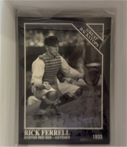 1993 Conlon Collection #861 Rick Ferrell — front