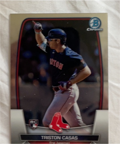 2023 Bowman Chrome #32 Triston Casas — front