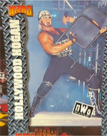 1999 Topps WCW/nWo Nitro #33 Hollywood Hulk Hogan — front