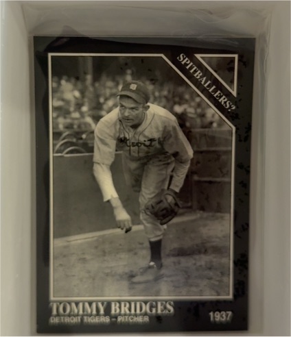 1991 The Sporting News Conlon Collection #180 Tommy Bridges — front