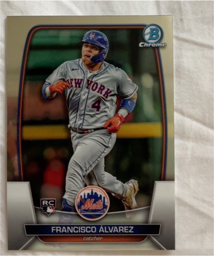 2023 Bowman Chrome #35 Francisco Alvarez — front
