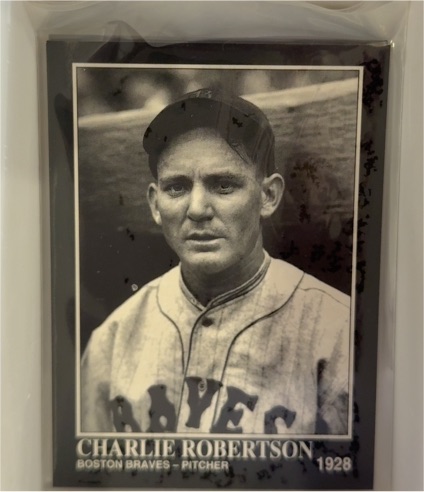 1993 The Sporting News Conlon Collection #815 Charlie Robertson — front