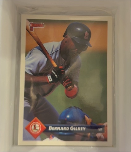 1993 Donruss #284 Bernard Gilkey — front