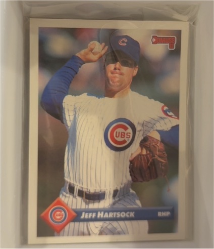 1993 Donruss #160 Jeff Hartsock — front