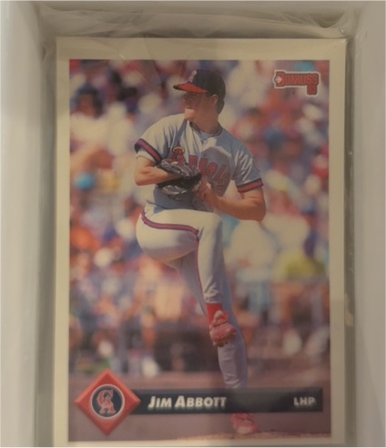 1990 Donruss #35 Jim Abbott — front
