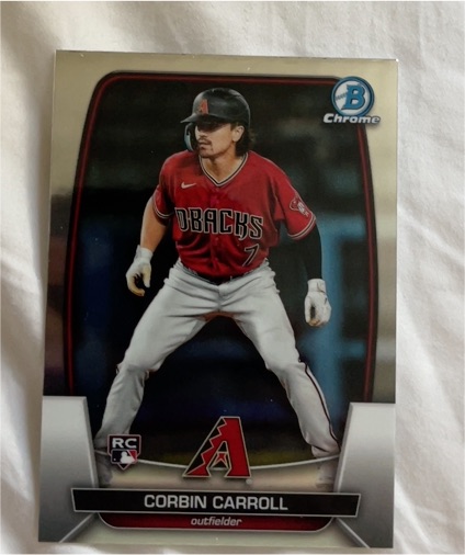 2023 Bowman Chrome #5 Corbin Carroll — front