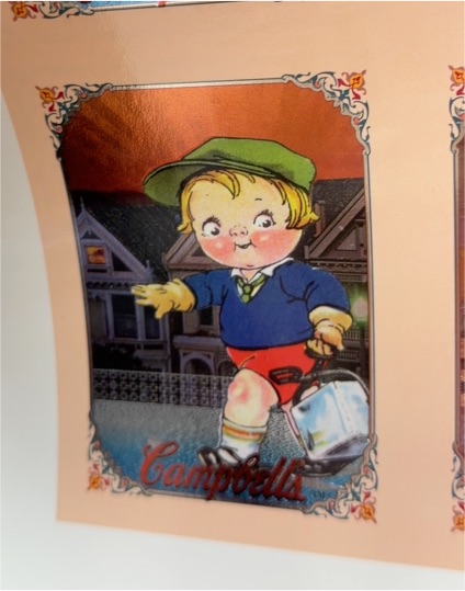 1995 Collect-A-Card Campbell's Collection Souper Card #SC-6 Campbell Kid — front