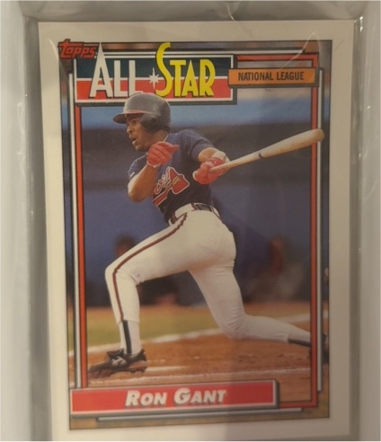 1992 Topps All-Star #391 Ron Gant — front