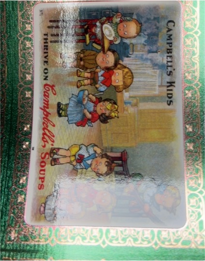 1995 The Campbell's Collection #PC-1 Campbell's Kids Thrive on Campbell's Soup — front