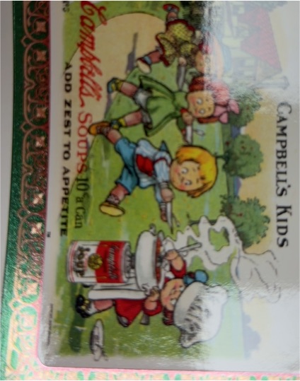 1995 Collect-A-Card Campbell's Collection Postcard #PC-3 Add Zest to Appetite — front