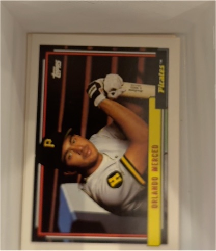 1992 Topps #637 Orlando Merced — front