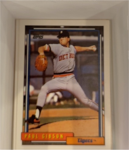 1992 Topps #143 Paul Gibson — front