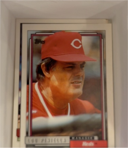 1992 Topps #321 Lou Piniella — front