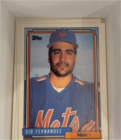 1992 Topps #382 Sid Fernandez — front