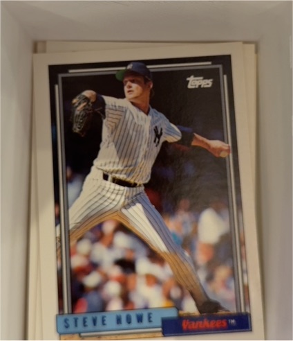 1992 Topps #318 Steve Howe — front