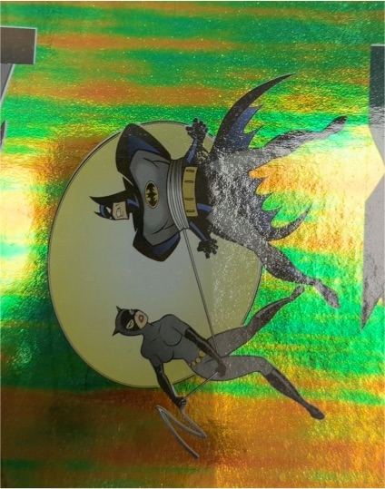 1995 Skybox The Adventures of Batman & Robin Foil Chase Card R4 — front